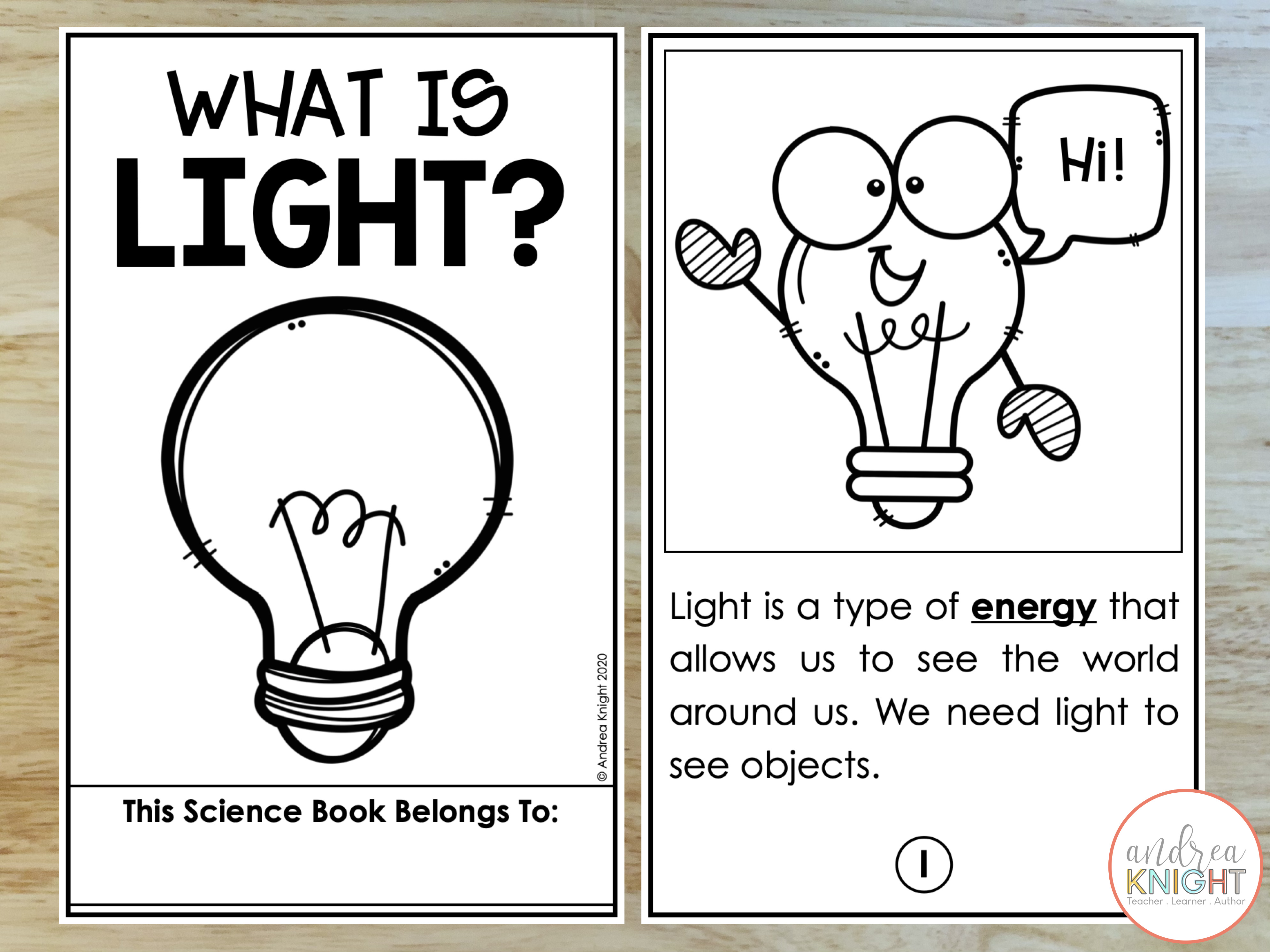 Light Experiments - Andrea Knight