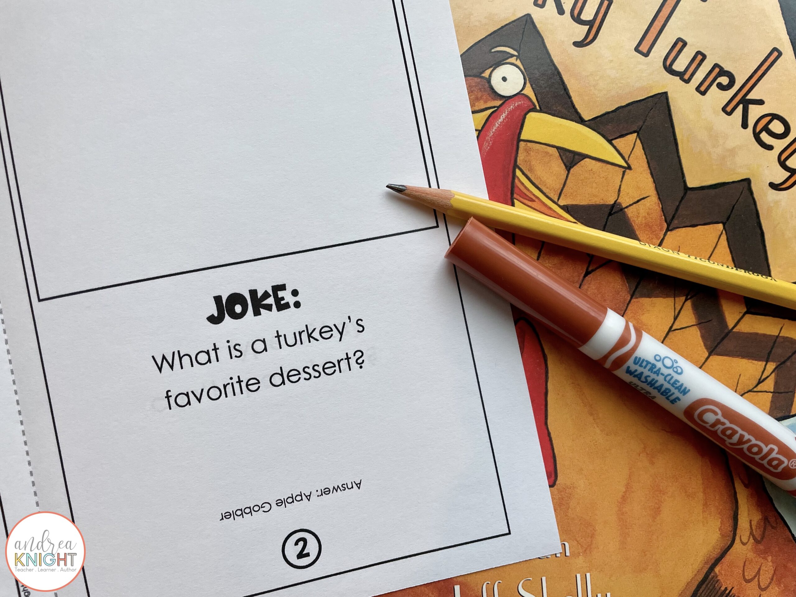 Jokes about Turkeys - Just for Kids - Andrea Knight