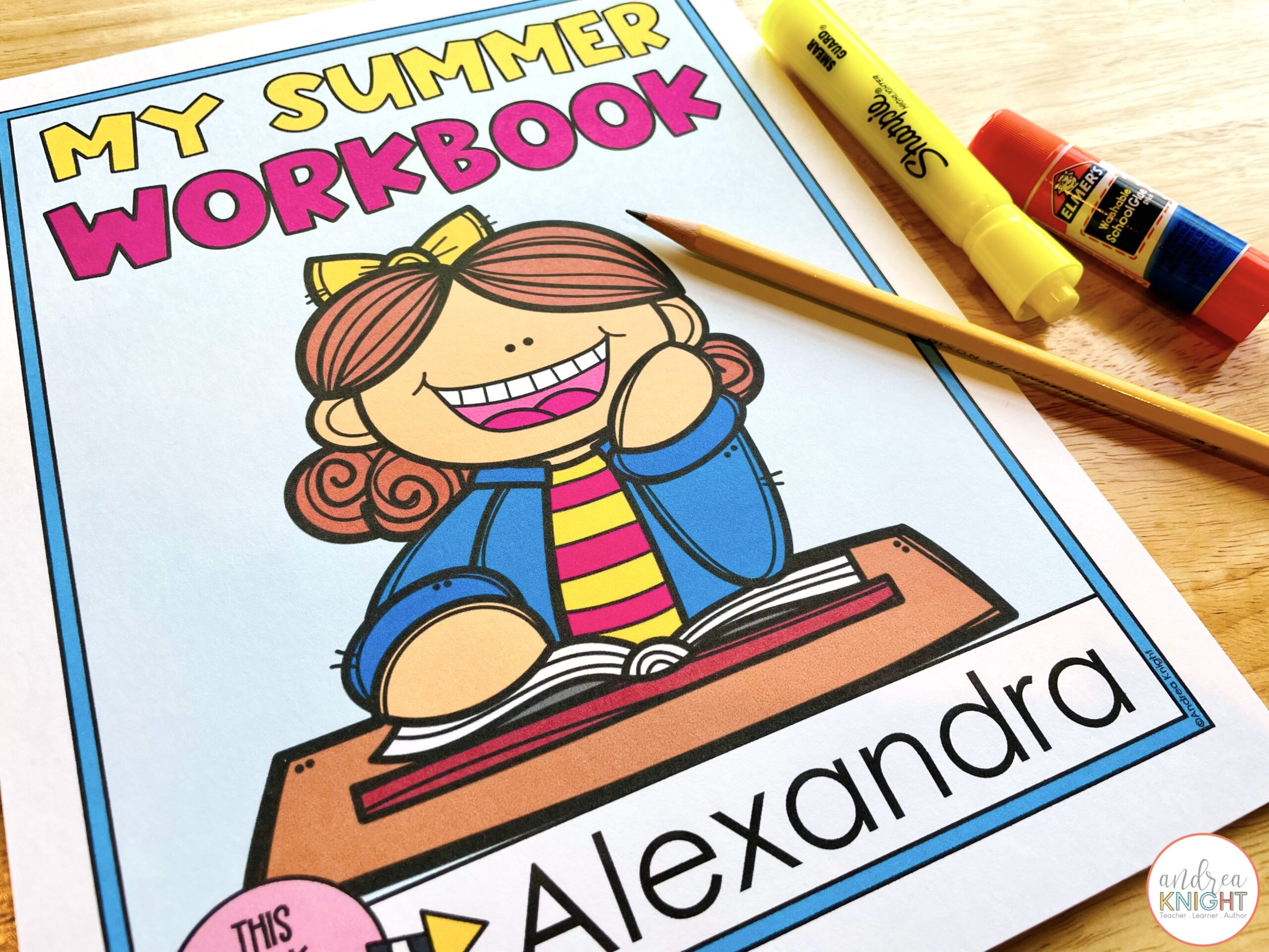 Summer Worksheets For First Graders Andrea Knight Summer worksheets for first graders andrea knight