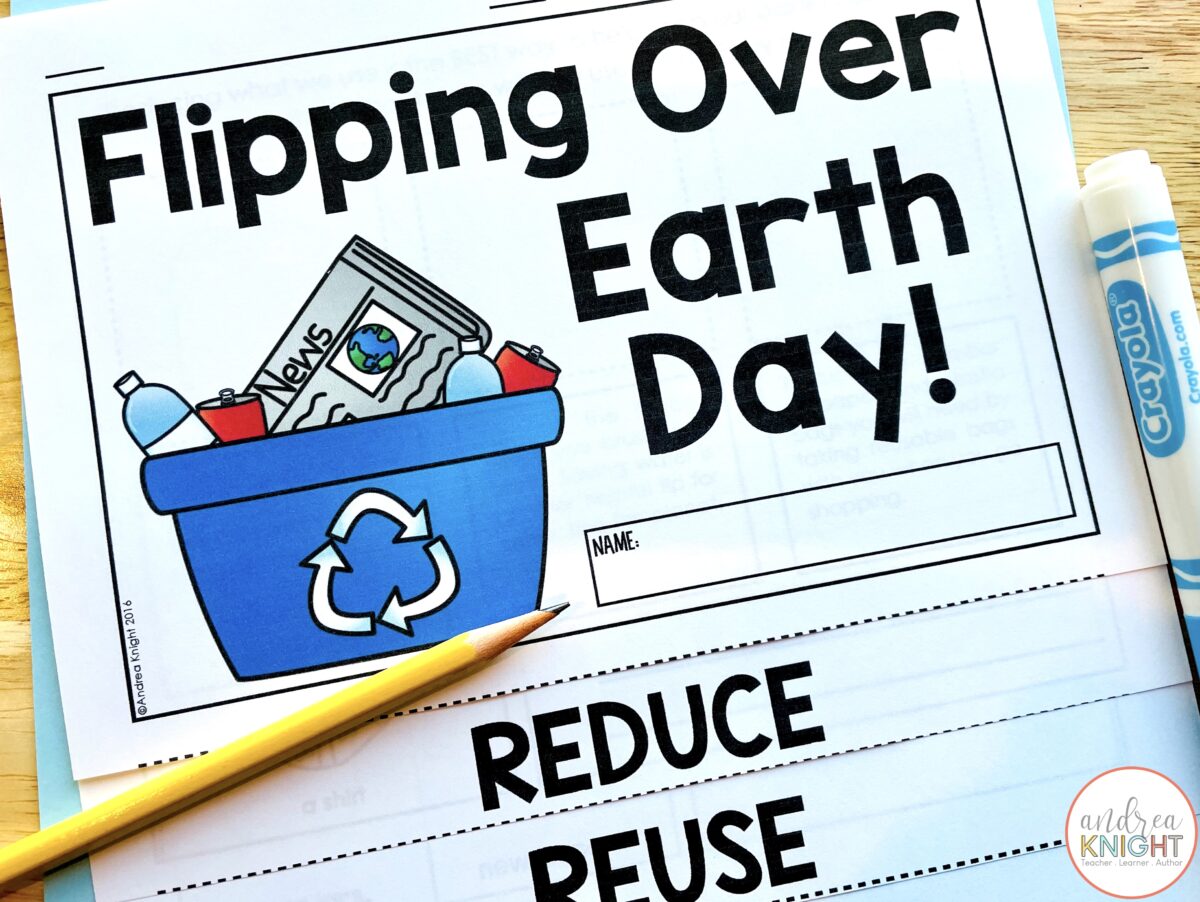 Earth Day activities for children in first and second grades.