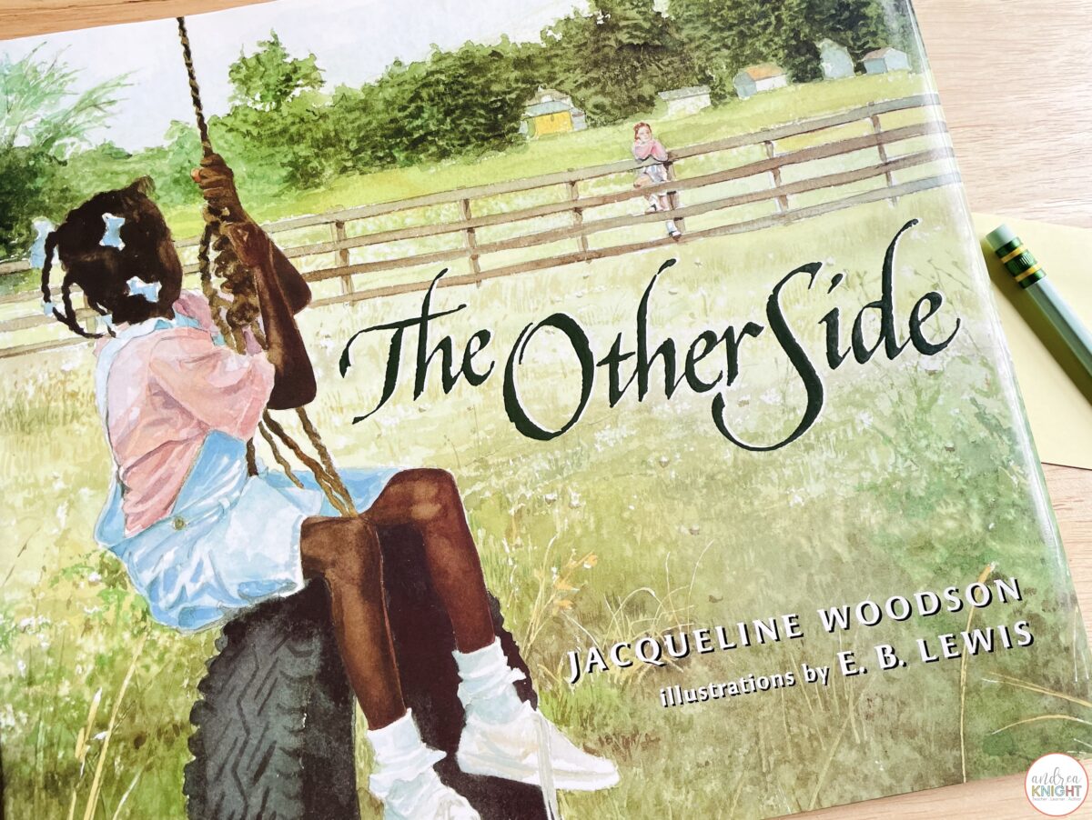 8 Discussion questions that lead to big ideas with children's picture book: The Other Side by Jacqueline Woodson