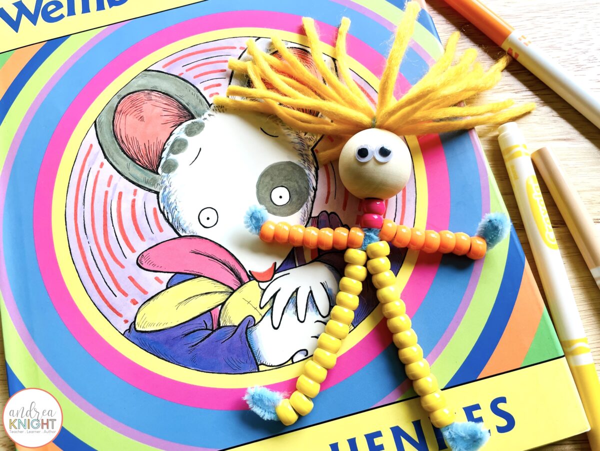 Back to school activities for Kevin Henkes' children's book, Wemberly Worried.