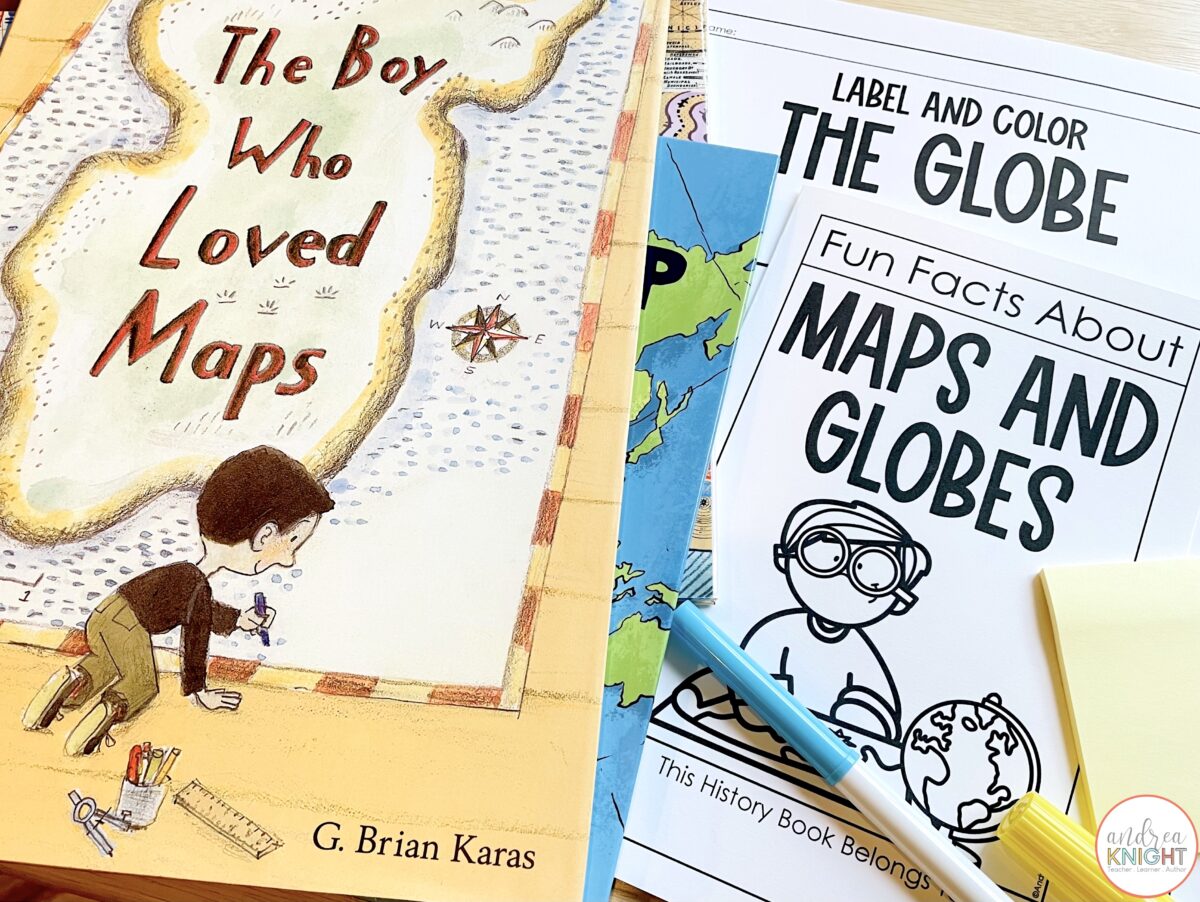 These resources help first grade children understand the differences between maps and globes and how to use them in real life.