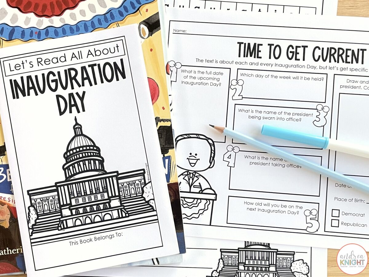 This resource helps first and second grade children understand the importance of Inauguration Day in the United States.