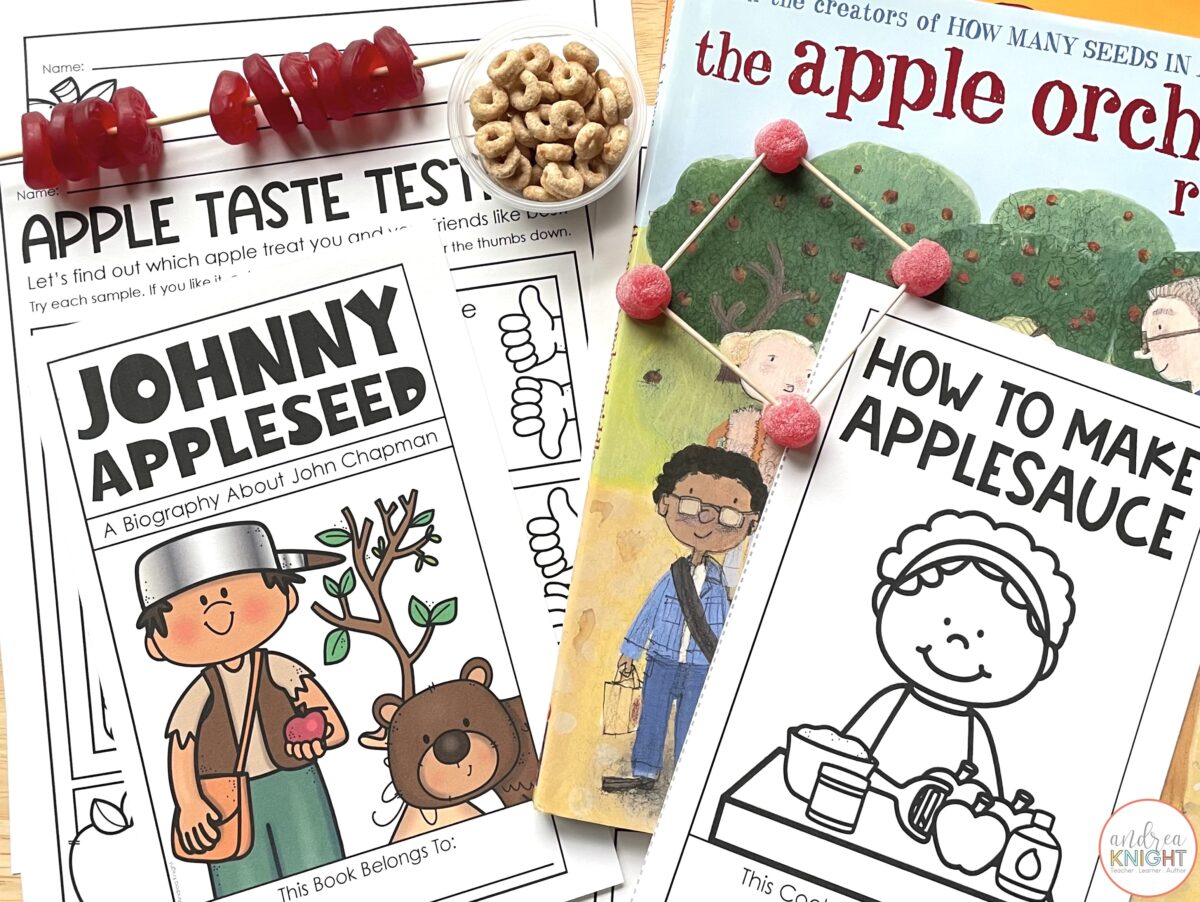 Apple Day Activities for Children in Kindergarten and First Grade Classrooms