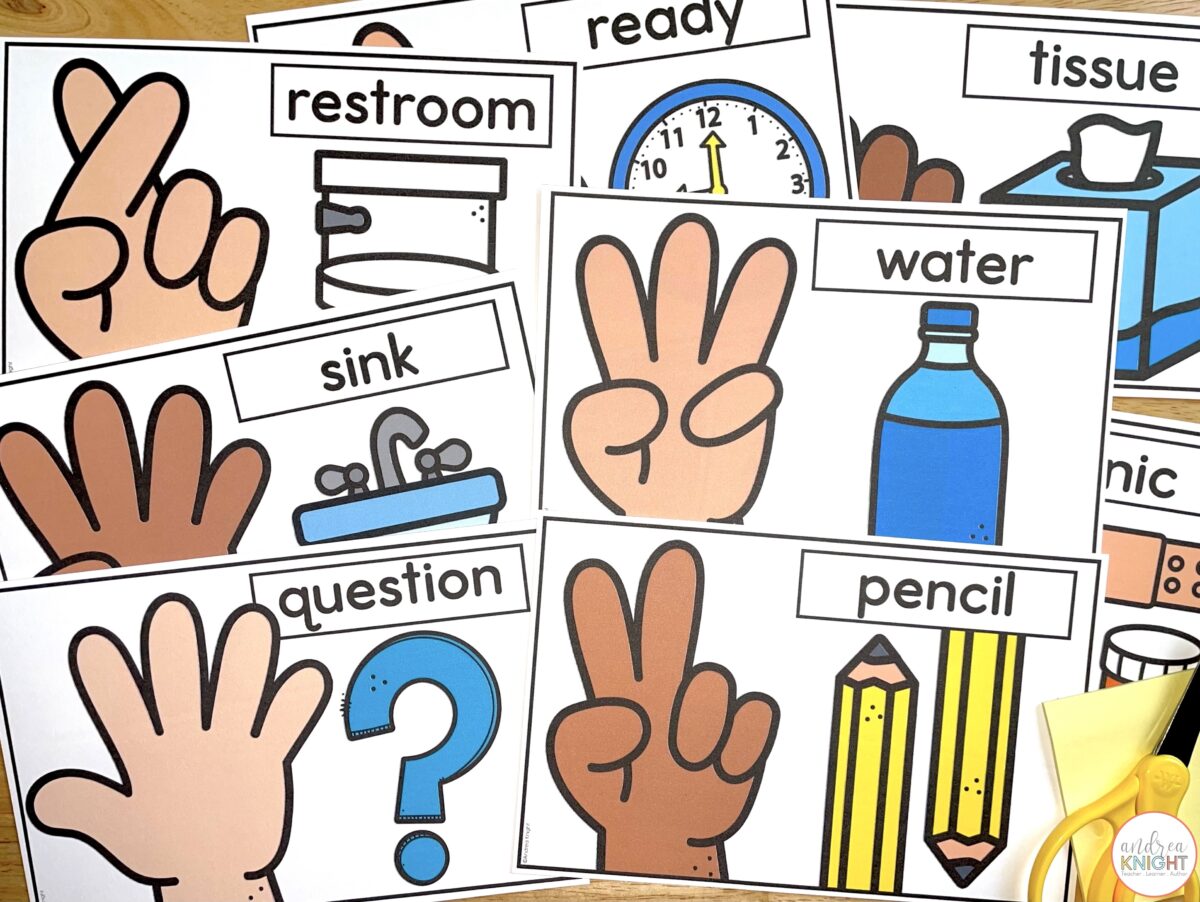 Hand Signals in the Classroom