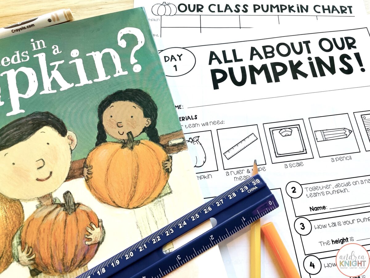 Pumpkin Math and Science Activities for First and Second Grades