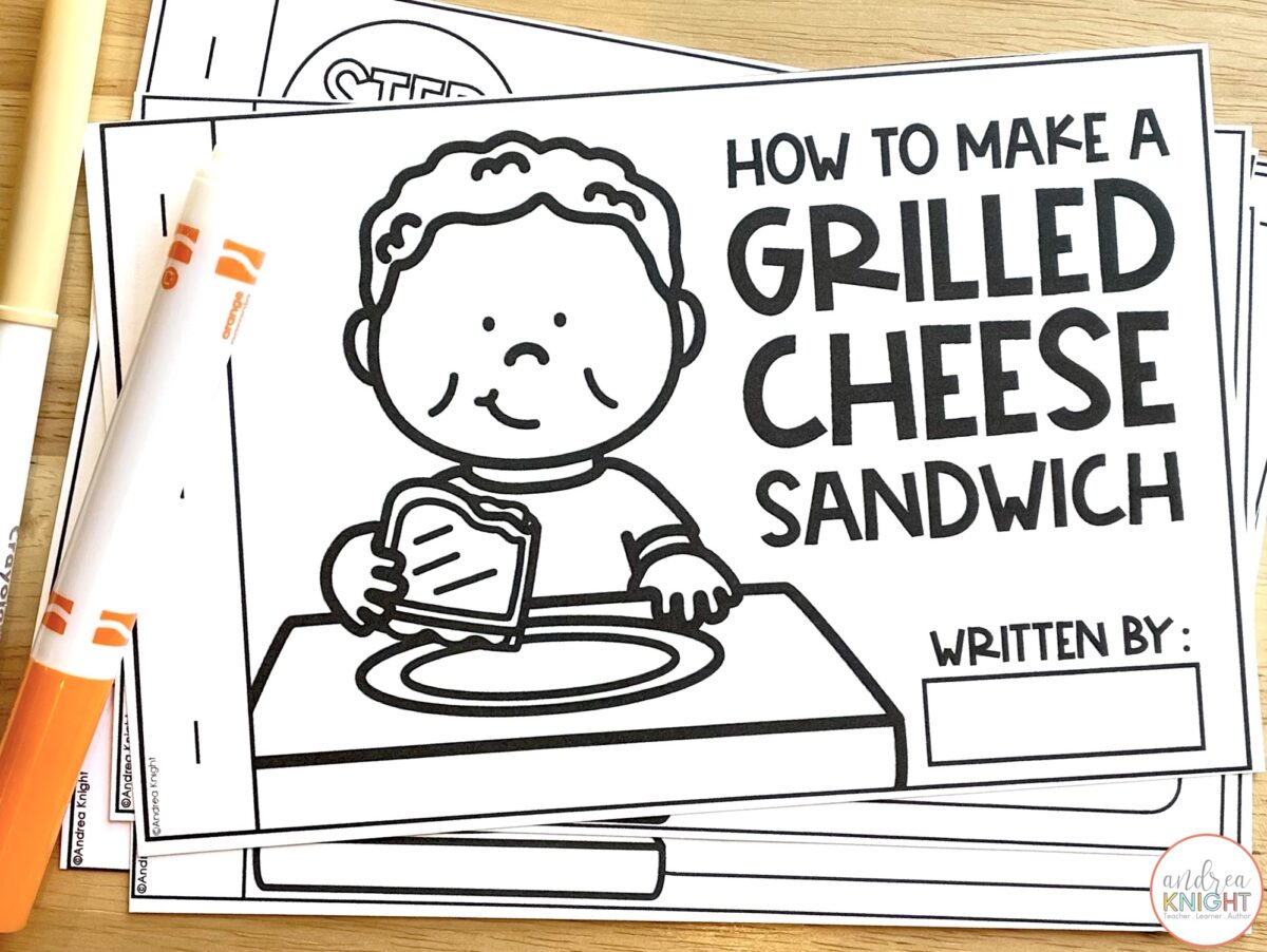 National Grilled Cheese Day - Writing Activity